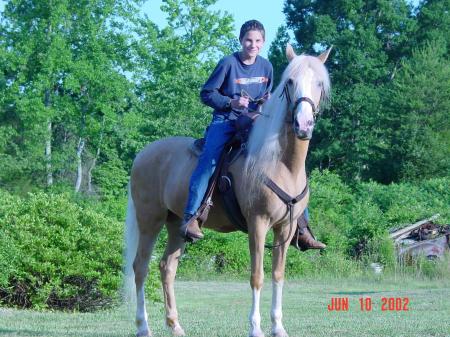 Son Jacob and horse Jessica de Don Pepito
