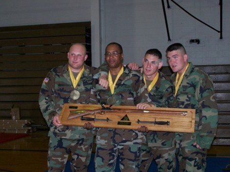 Combatives team at Benning