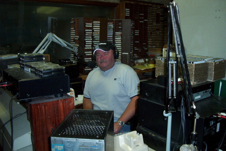 "Big Daddy" Les at the Radio Station