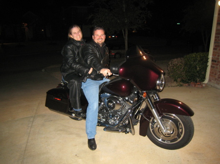 Our new baby.....Harley Street Glide!