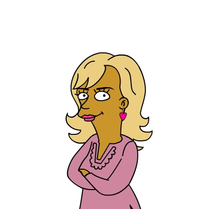 Me as a Simpson's character!
