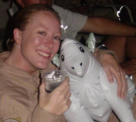 I was deployed and drinking...I don't know about the sheep.