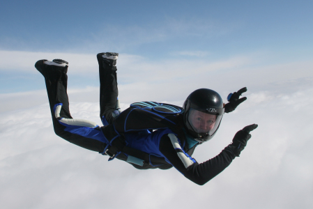 April skydiving