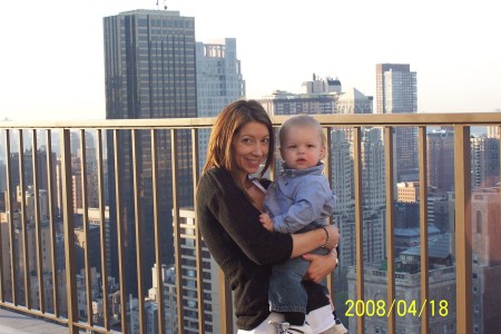 Bristan and Mommy in NYC April 2008