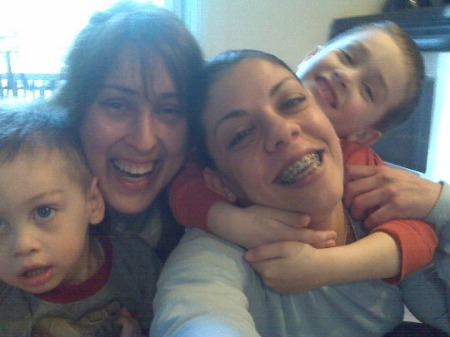 Me, Monica Lugo and her sons