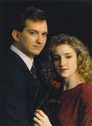 Engagement Photo from 1995 (12 years ago!)