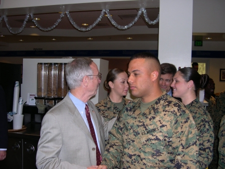 My son, Camp Pendleton, 2005.