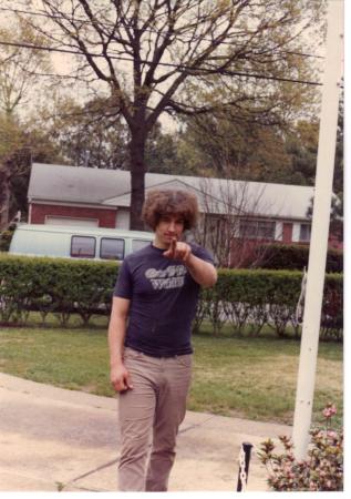 Me with all my hair - May 1983