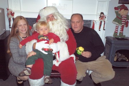 The family at Belair Christmas party