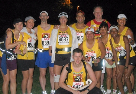 5am at the Honolulu Marathon (2003)...Get set go!