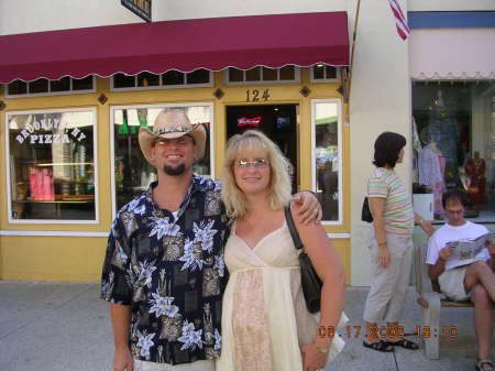 Tina and I in St. Augustine