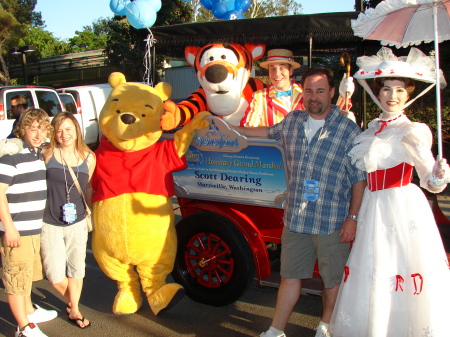 Disneyland with Wife & Step Son