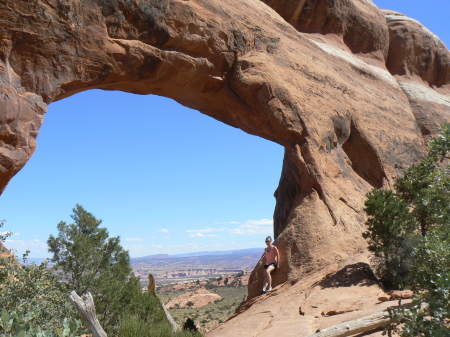 Jess and I at Moab