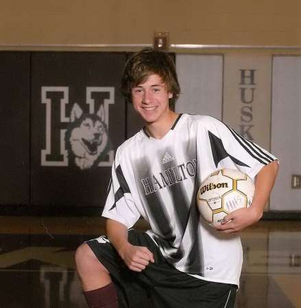 My son Brad HS soccer 07