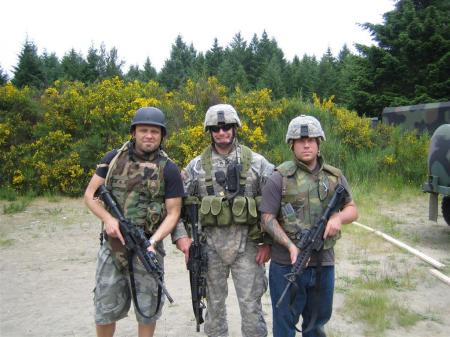 At the rifle range