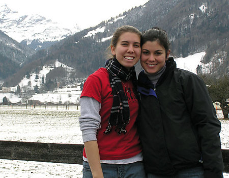 My gals in Switzerland