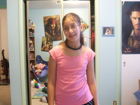 my daughter, Taylor age 13, 2007