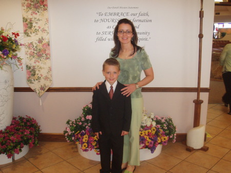 My son's 1st Holy Communion