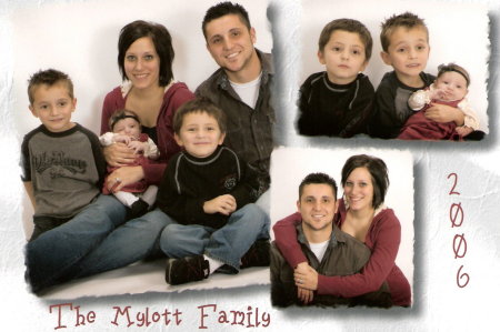 My son Ronnie, his wife Jessica & their kids