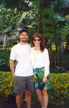 Me and my wife, Lynn, in Hawaii