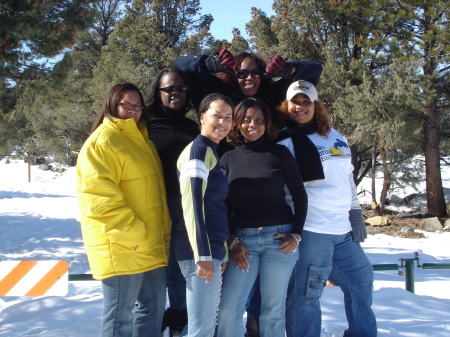 Again in Mammoth with the girls