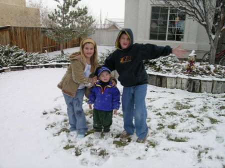 My three kids!!  ABQ, NM