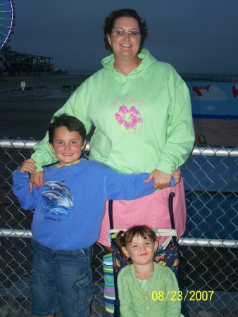 Me and the kids in Wildwood,NJ