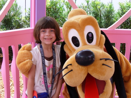 Emily at Disney World May 2007