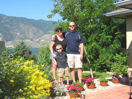 Family photo in B.C.-Penticton