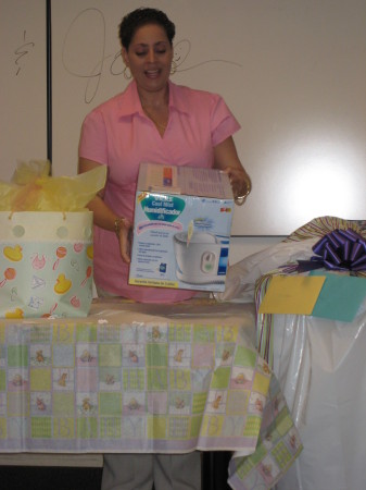 My first baby shower-May 2007