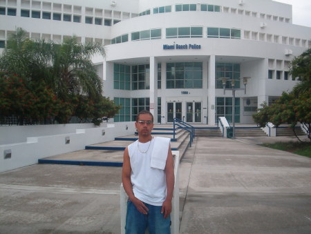 Me in South Beach Miami...