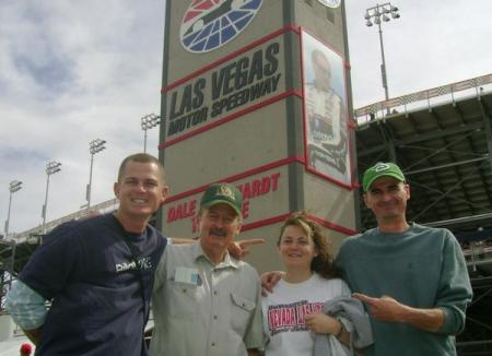 Family Pic at Nascar 2008