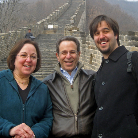 at the Great Wall