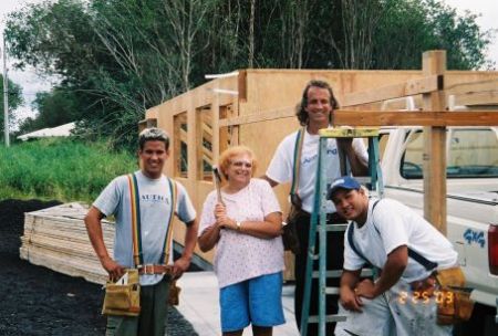 Crew Who Built My House In Mountain View, Hawaii