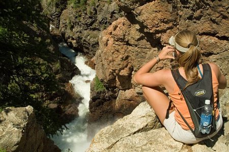 Getting a good shot: Vail, Colorado