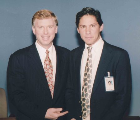 with Vice President Dan Quayle
