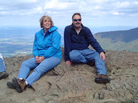 Hiking in the Blue Ridge Mountains 2005