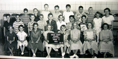 Grace Court School 1953