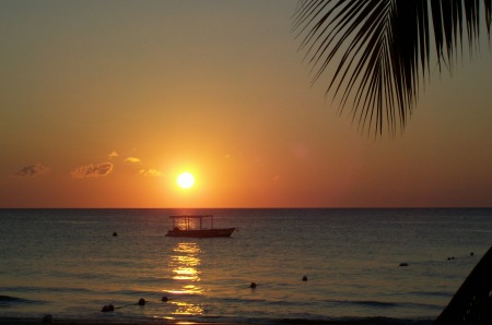 Sunset in Negril, Jamaica