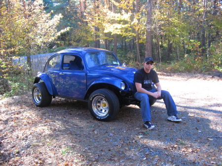 My son Danny and our car 2006