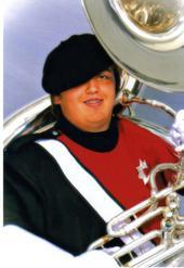 My son and his tuba :-)