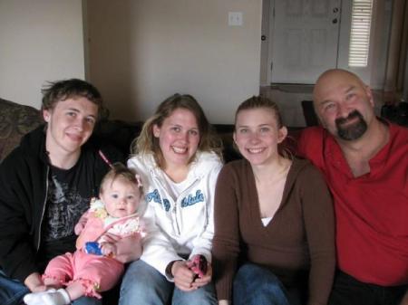 My Brother Kerry, his kids and grandbaby