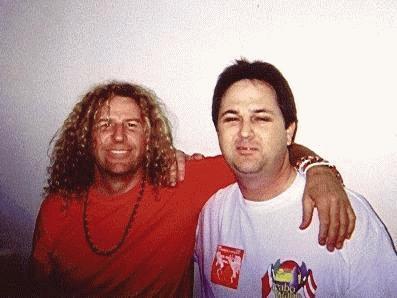 Backstage with Sammy Hagar