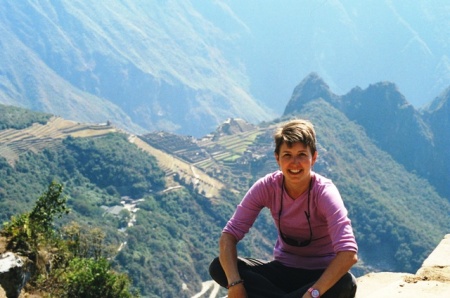 Shannon at Maachu Picchu - Peru - Summer 2005