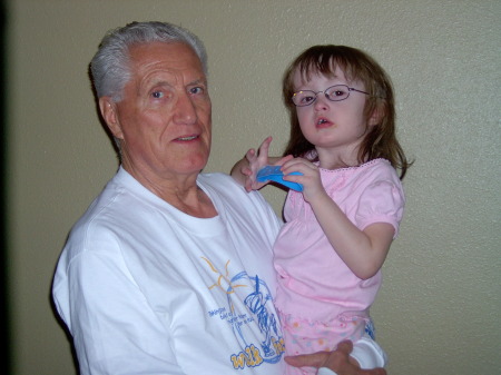 Grandpa & Madi 2007