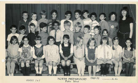 North Prep, 1969-70 grade 2 and 3