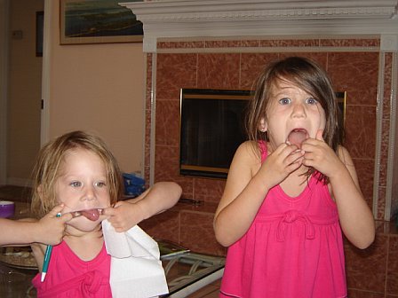 My charming little nieces...
