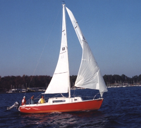 Poppi's Pride II -- my sailboat