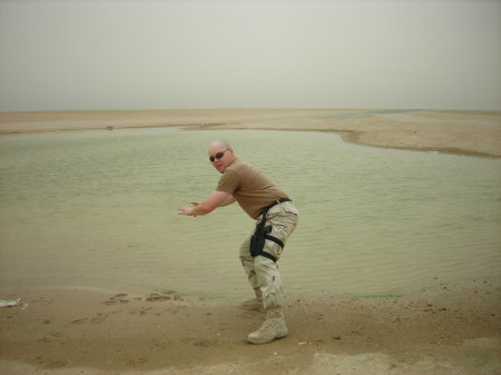 Todd in Kuwait April 2007