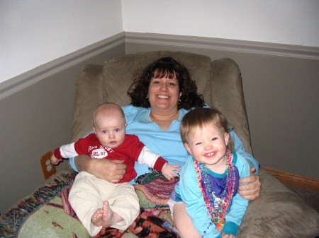 Me and my grandchildren  in2006